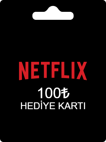100 TL Netflix Hediye Kartı
