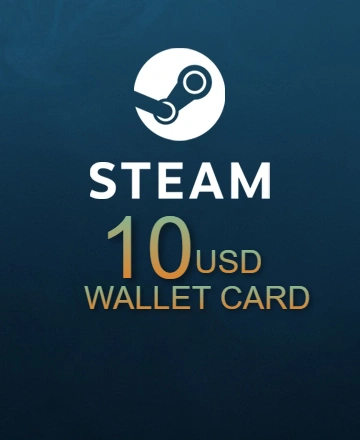 10 USD (≈ 320 TL) Steam Hediye Kartı
