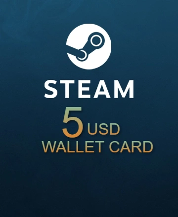 5 USD (≈ 160 TL) Steam Hediye Kartı