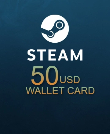 50 USD (≈ 1600 TL) Steam Hediye Kartı